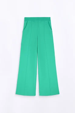 Pantalons*Gertrude Pantalon Ample En Maille Annie Absinthe