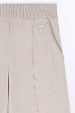 Pantalons*Gertrude Pantalon Ample En Maille Annie Ciment
