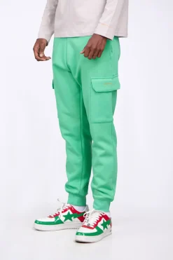 Pantalons*Gertrude Pantalon De Jogging Homme Poches Cargo Mario Opaline