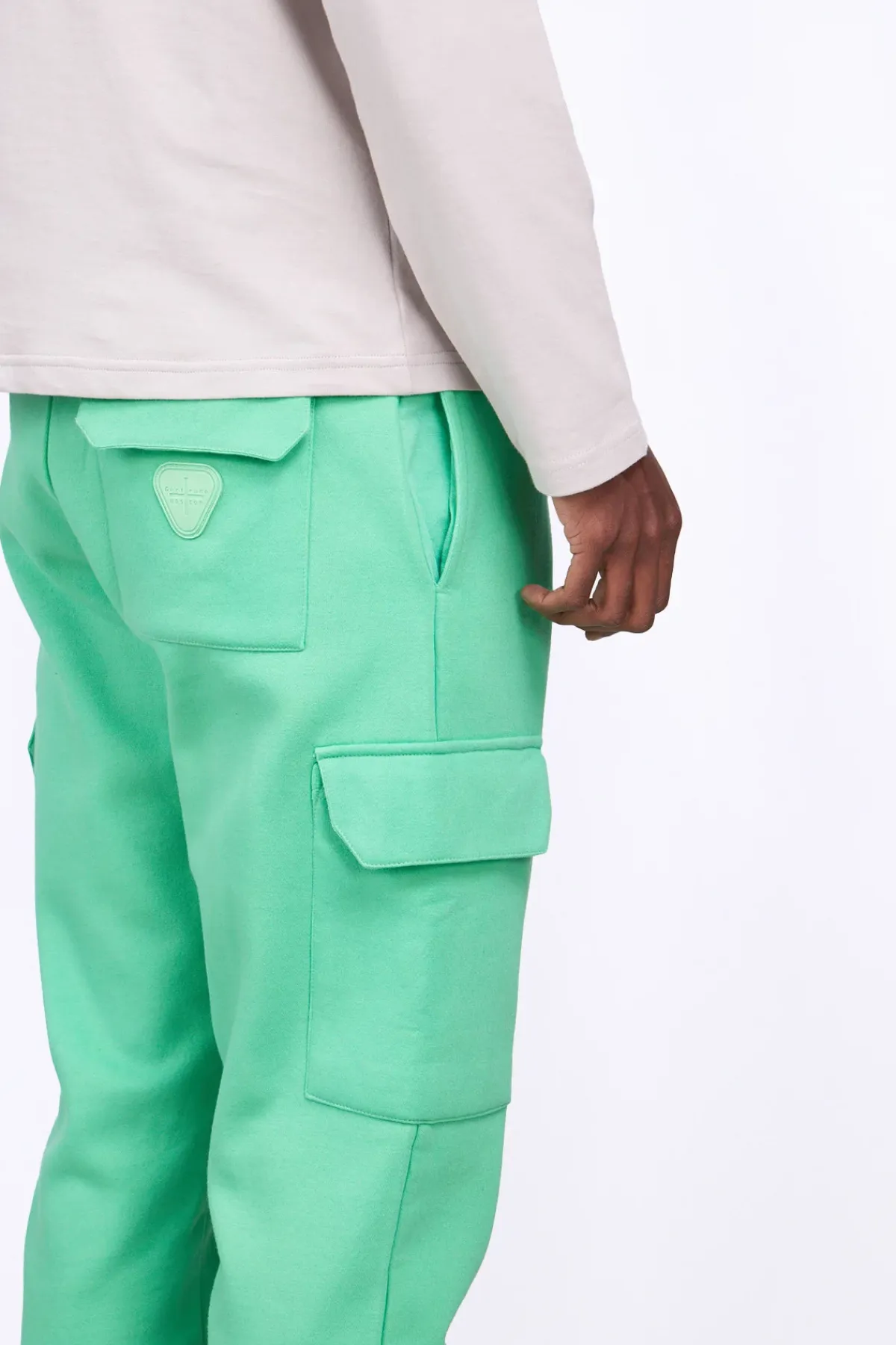 Pantalons*Gertrude Pantalon De Jogging Homme Poches Cargo Mario Opaline