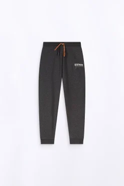 Pantalons*Gertrude Pantalon De Jogging Little Matty Br Charcoal Chine
