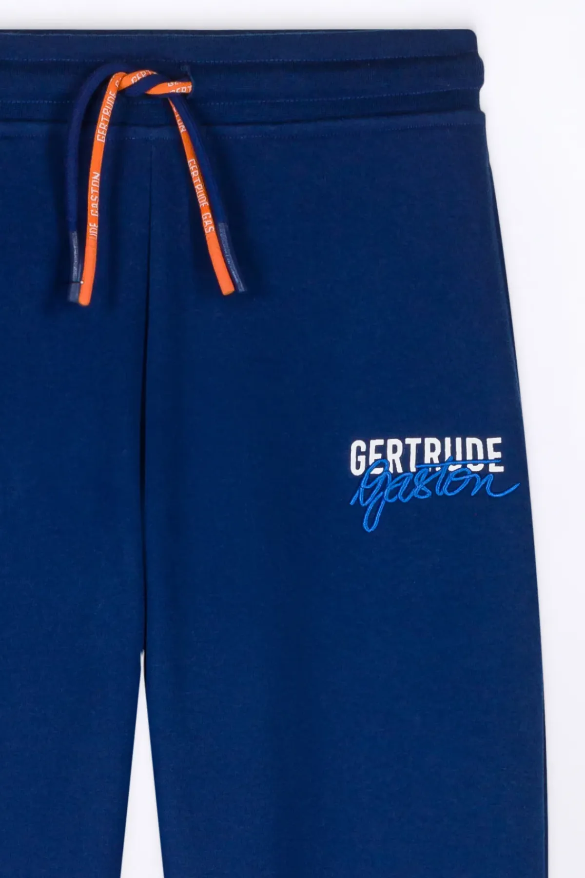 Pantalons*Gertrude Pantalon De Jogging Little Matty Br Worker Blue