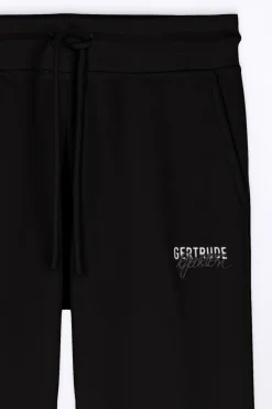 Pantalons*Gertrude Pantalon Jogging Flare Taille Haute Nanou Black