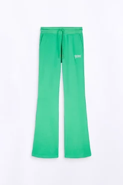Pantalons*Gertrude Pantalon Jogging Flare Taille Haute Nanou Opaline