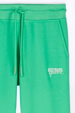 Pantalons*Gertrude Pantalon Jogging Flare Taille Haute Nanou Opaline