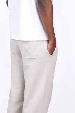 Pantalons*Gertrude Pantalon Unisexe En Maille Coupe Jogging Maxime Ciment