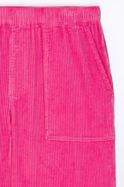 Pantalons*Gertrude Pantalon Unisexe Facon Velours Cotele Axel Magenta