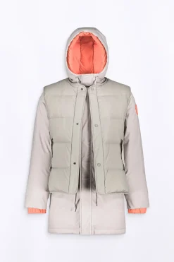Doudounes Longues*Gertrude Parka 3 En 1 En Neoprene Marcus Ciment