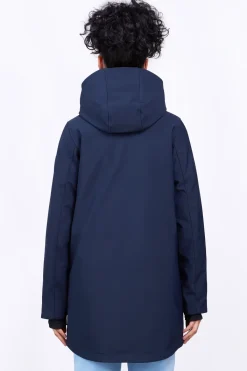 Doudounes Longues*Gertrude Parka En Neoprene Christina Night