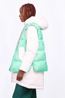 Doudounes Longues*Gertrude Parka Reversible 4 En 1 En Neoprene Tracy Blossom