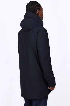 Vestes*Gertrude Parka Technique En Neoprene Epais Victor Black