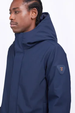 Vestes*Gertrude Parka Technique En Neoprene Epais Victor Night