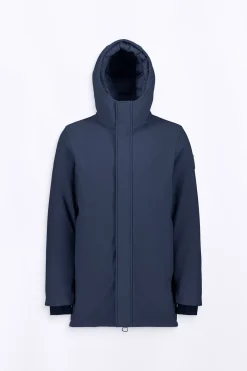 Vestes*Gertrude Parka Technique En Neoprene Epais Victor Night