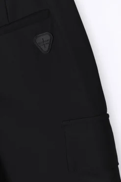 Pantalons*Gertrude Patalon Droit Coupe Cargo Daniel Black