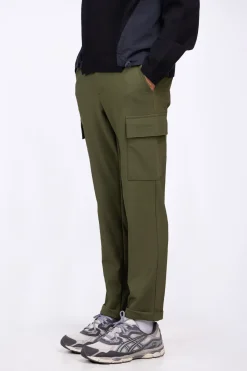 Pantalons*Gertrude Patalon Droit Coupe Cargo Daniel Kaki