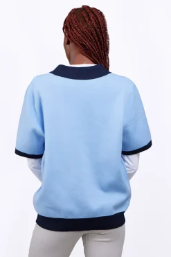 Pulls & Cardigans*Gertrude Polo En Maille A Details Contrastes Adam Hortensia