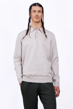 Pulls & Polos*Gertrude Polo En Maille Coupe Droite Judas Ciment