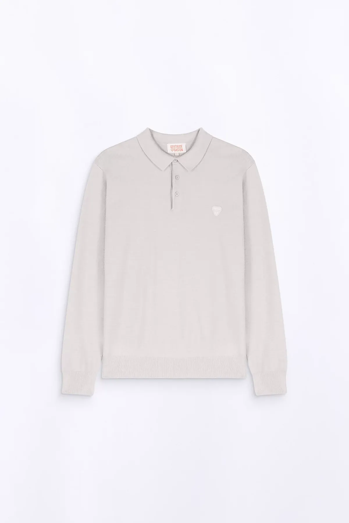 Pulls & Polos*Gertrude Polo En Maille Coupe Droite Judas Ciment