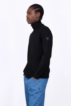 Pulls & Polos*Gertrude Pull En Maille Col Roule Eliott Black