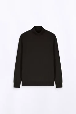 Pulls & Polos*Gertrude Pull En Maille Col Roule Eliott Black