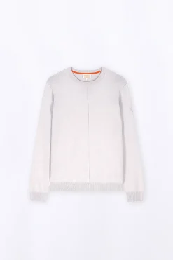 Pulls & Polos*Gertrude Pull En Maille Coupe Droite Alois Ciment