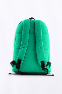 Sacs A Dos & Trousses*Gertrude Sac A Dos Matelasse Bi-Matiere Levia Absinthe