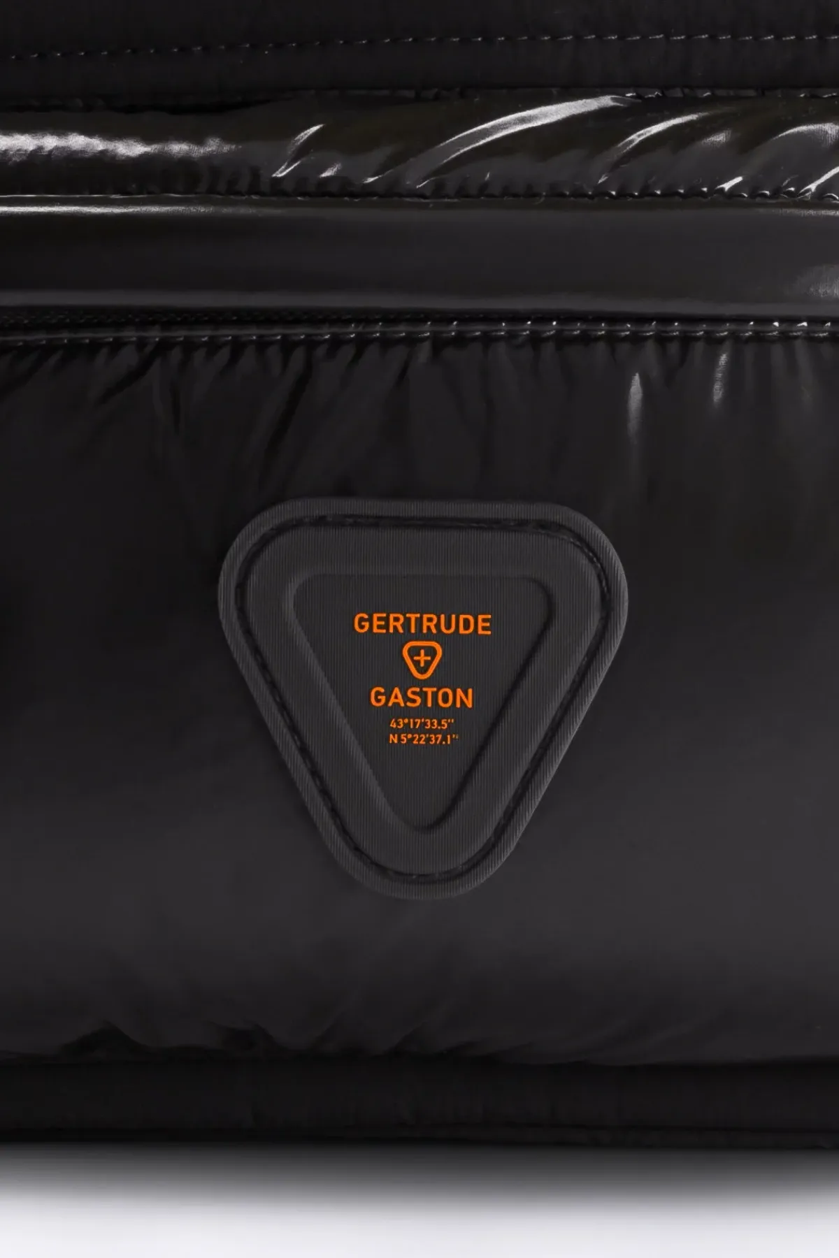 Sacs A Dos & Trousses*Gertrude Sac A Dos Matelasse Bi-Matiere Levia Black