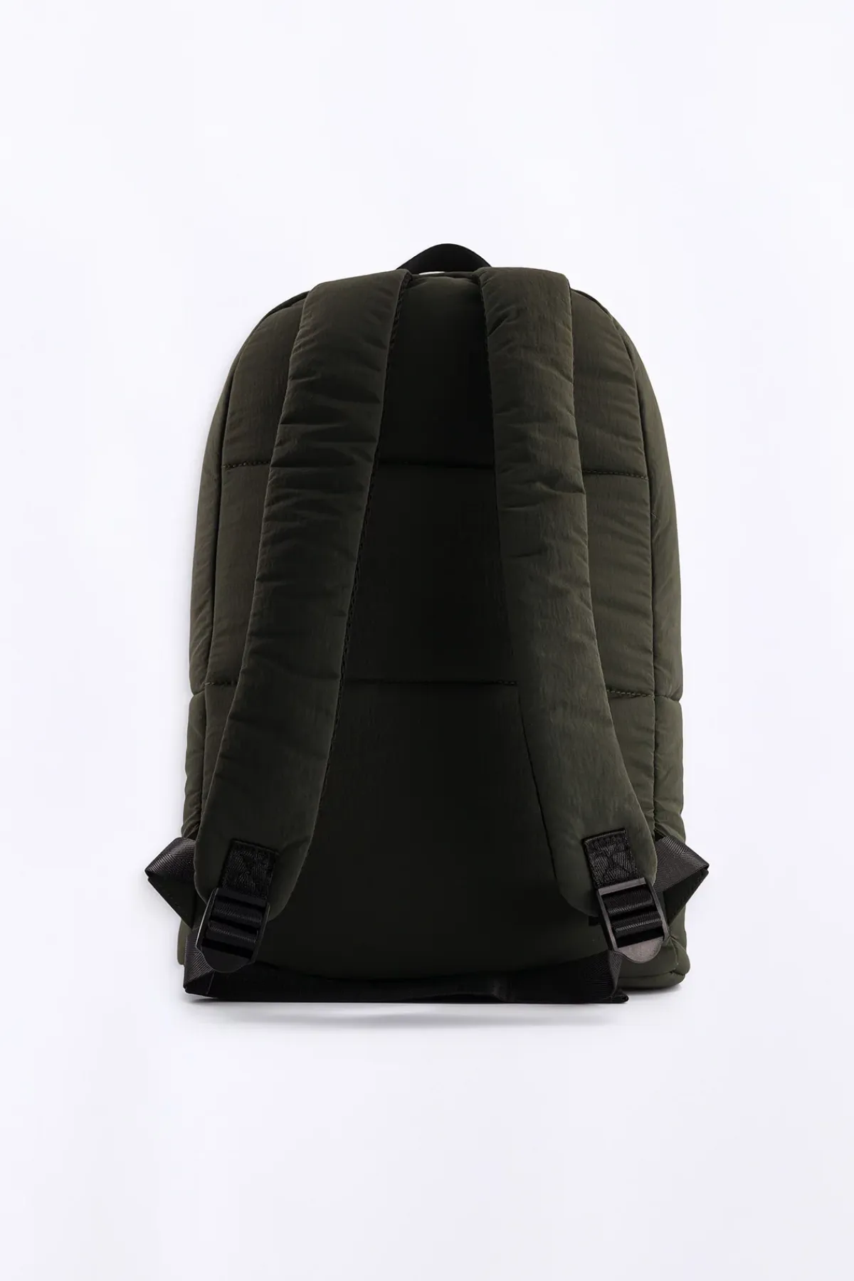Sacs A Dos & Trousses*Gertrude Sac A Dos Matelasse Bi-Matiere Levia Kaki