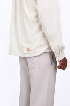 Vestes & Surchemises*Gertrude Sur-Chemise En Velours Cotele Unisexe Aliocha Ecru