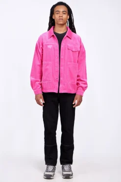 Vestes & Surchemises*Gertrude Surchemise En Velours Cotele Unisexe Aliocha Magenta