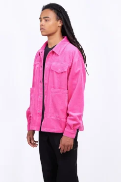 Vestes & Surchemises*Gertrude Surchemise En Velours Cotele Unisexe Aliocha Magenta