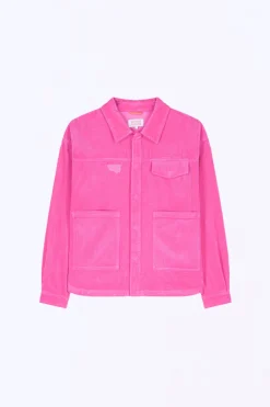 Vestes & Surchemises*Gertrude Surchemise En Velours Cotele Unisexe Aliocha Magenta
