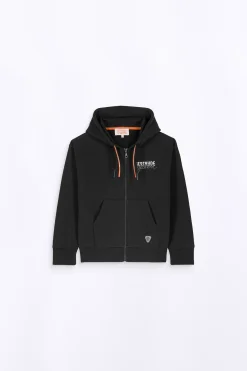 Sweatshirts & Hoodies*Gertrude Sweat A Capuche Avec Fermeture Zippee Little Paul Black