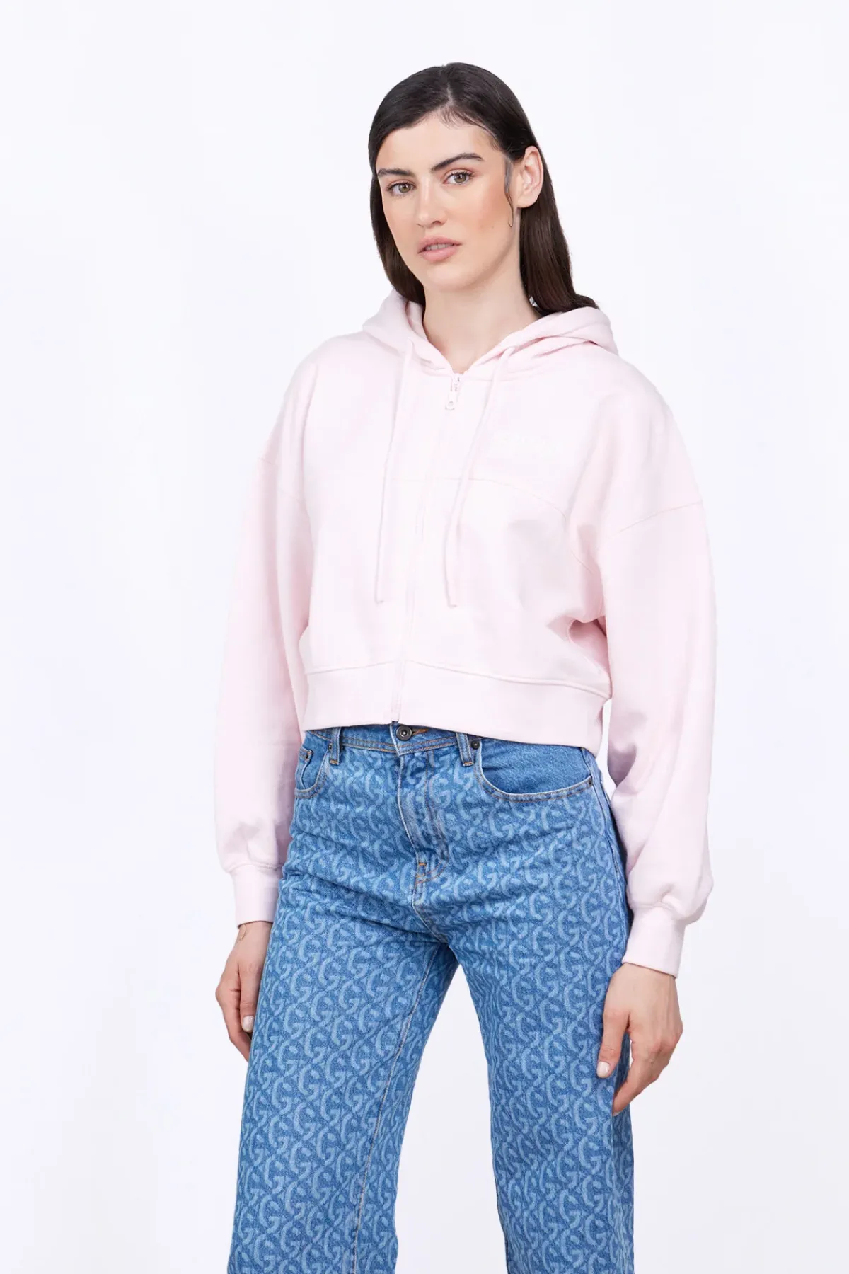 Sweatshirts & Hoodies*Gertrude Sweat A Capuche Cropped Amina Blossom