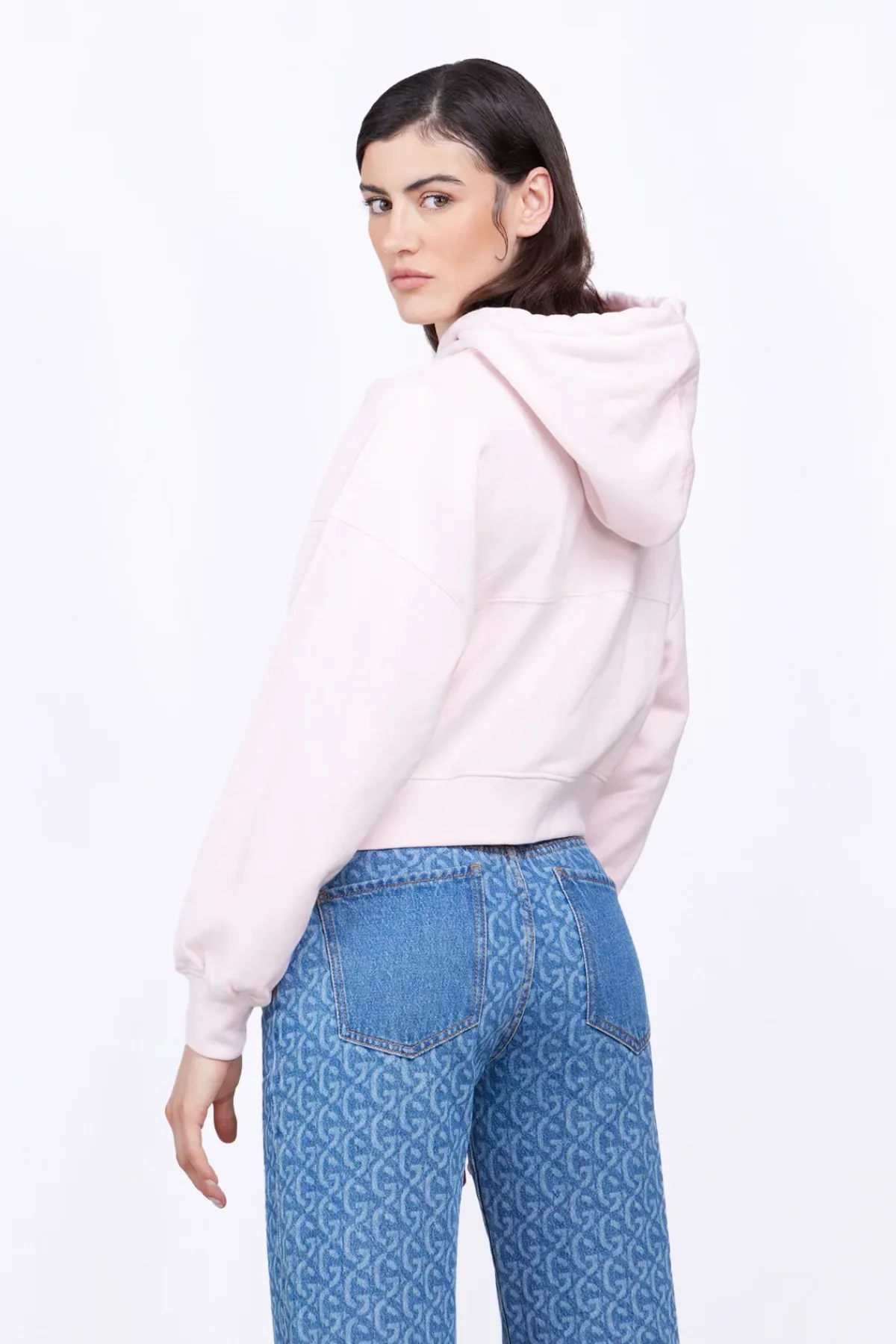 Sweatshirts & Hoodies*Gertrude Sweat A Capuche Cropped Amina Blossom
