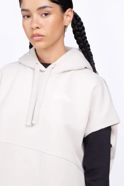 Sweatshirts & Hoodies*Gertrude Sweat A Capuche Sans Manches Amandine Ciment