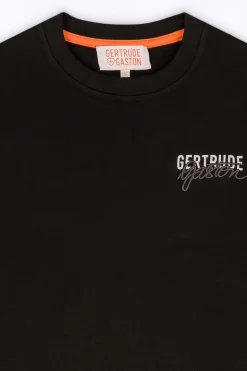 Sweatshirts & Hoodies*Gertrude Sweat A Capuche Unisexe Little Ruby Br Black