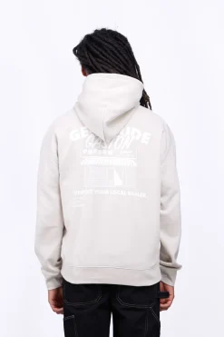 Sweatshirts & Hoodies*Gertrude Sweat Avec Impression Dans Le Dos Anto Puffer Ciment