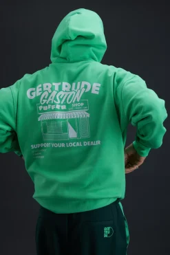 Sweatshirts & Hoodies*Gertrude Sweat Avec Impression Dans Le Dos Anto Puffer Opaline