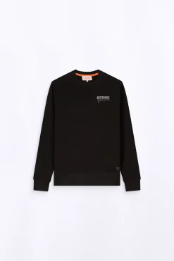 Sweatshirts & Hoodies*Gertrude Sweat Col Rond Unisexe Guillaume Br Black