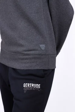 Sweatshirts & Hoodies*Gertrude Sweat Col Rond Unisexe Guillaume Br Charcoal Chine