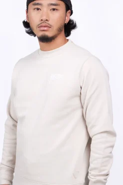 Sweatshirts & Hoodies*Gertrude Sweat Col Rond Unisexe Imprime Au Dos Guillaume Cap Ciment