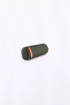 Sacs A Dos & Trousses*Gertrude Trousse Cylindrique En Nylon Pomme Kaki