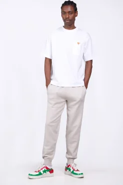 T-Shirts*Gertrude T-Shirt Avec Poche Plaquee Poitrine Barnabe Pocket White