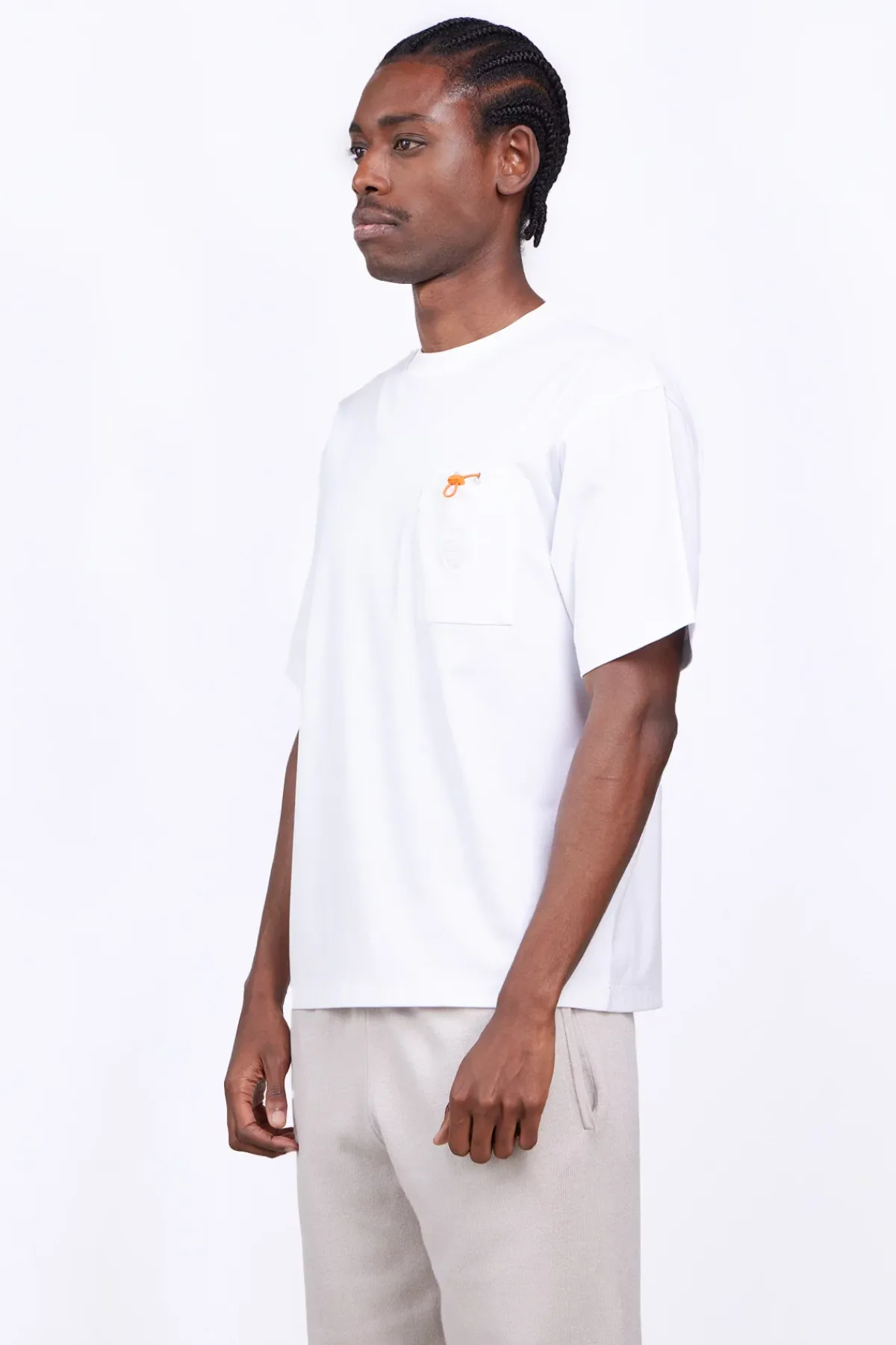 T-Shirts*Gertrude T-Shirt Avec Poche Plaquee Poitrine Barnabe Pocket White