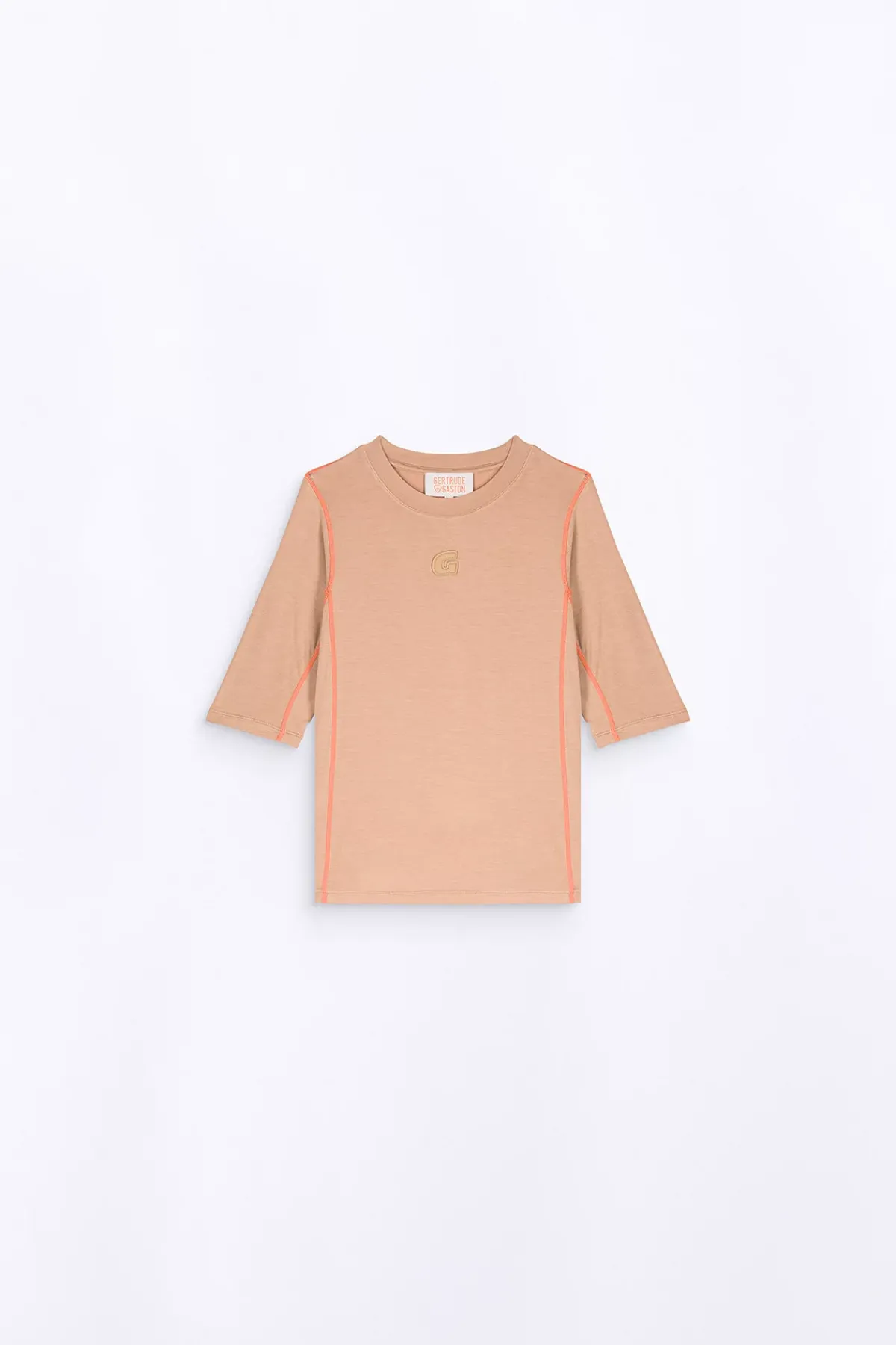 T-Shirts*Gertrude T-Shirt Col Rond Ajuste Adeline Liege