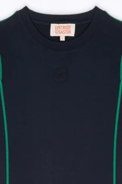 T-Shirts*Gertrude T-Shirt Col Rond Ajuste Adeline Night