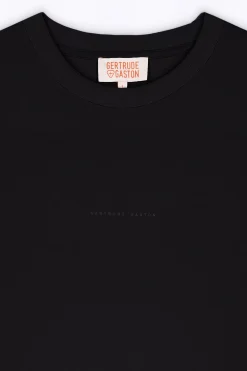 T-Shirts*Gertrude T-Shirt Col Rond Coupe Oversize Barnabe Black