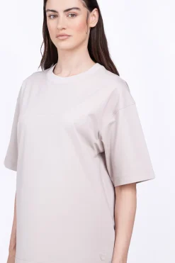 T-Shirts*Gertrude T-Shirt Col Rond Coupe Oversize Barnabe Ciment