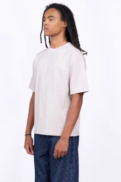 T-Shirts*Gertrude T-Shirt Col Rond Coupe Oversize Barnabe Ciment